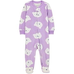 Carter’s Just One You Polar Bear Footed Sleeper w/ 2 Way Zip 3 Months